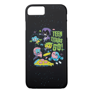 Teen Titans Go! Gnarly 90's Pizza Graphic iPhone 8/7 Case