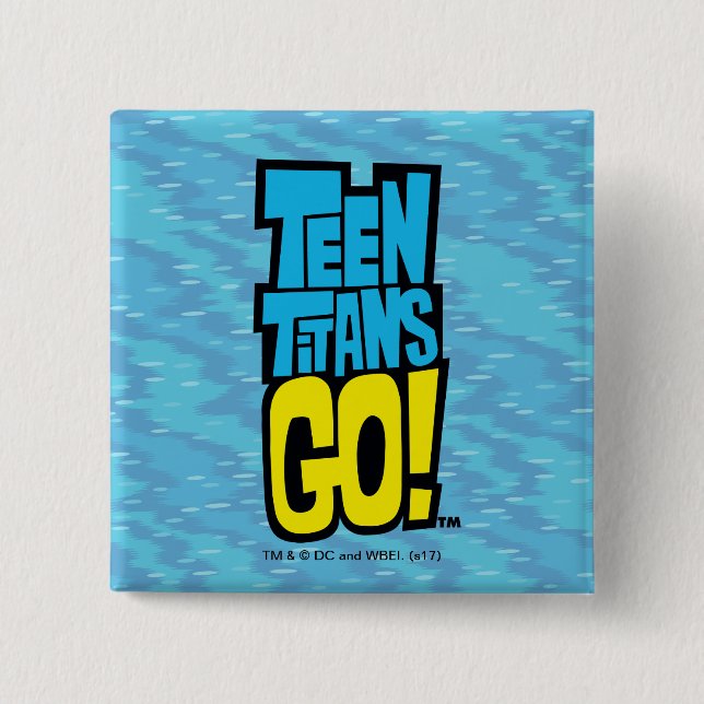 Teen Titans Go! | Logo 15 Cm Square Badge (Front)