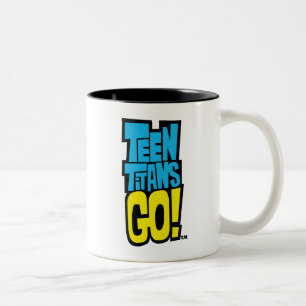 Teen Titans Go!   Logo Two-Tone Coffee Mug