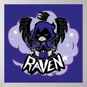Teen Titans Go!   Raven Attack Poster