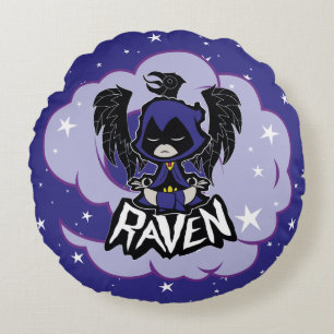 Teen Titans Go!   Raven Attack Round Cushion