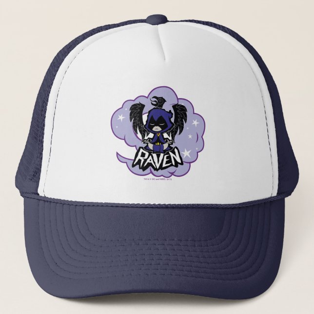 Teen Titans Go! | Raven Attack Trucker Hat (Front)