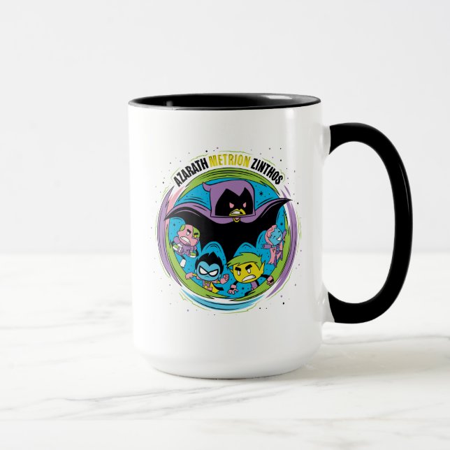 Teen Titans Go! | Raven "Azarath Metrion Zinthos" Mug (Right)