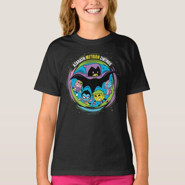 Teen Titans Go! | Raven "Azarath Metrion Zinthos" T-Shirt (Front)