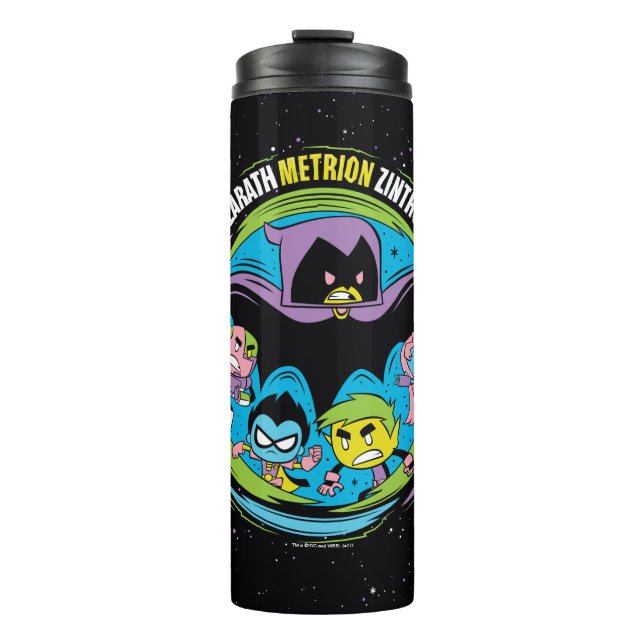 Teen Titans Go! | Raven "Azarath Metrion Zinthos" Thermal Tumbler (Front)