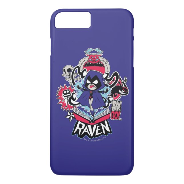 Teen Titans Go! | Raven Demonic Powers Graphic Case-Mate iPhone Case (Back)