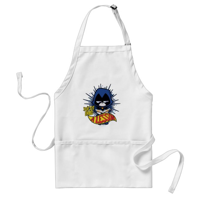 Teen Titans Go! | Raven "Learned A Lesson" Standard Apron (Front)