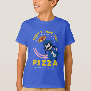 Teen Titans Go! Raven "Truth Justice Pizza" T-Shirt