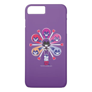 Teen Titans Go!   Raven's Emoticlones iPhone 8 Plus/7 Plus Case