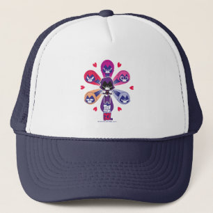 Teen Titans Go!   Raven's Emoticlones Trucker Hat