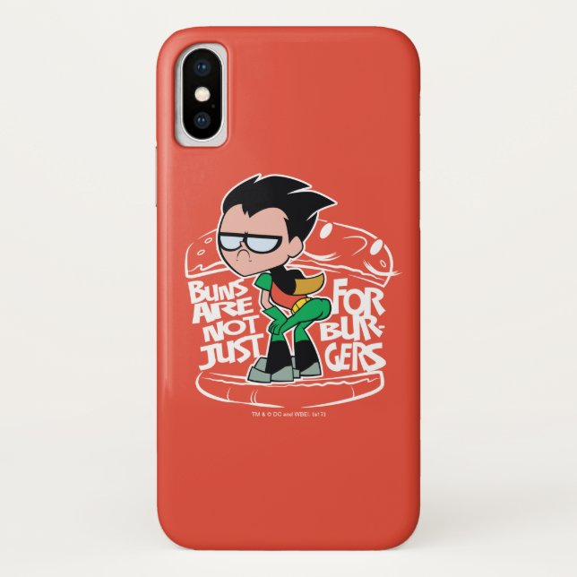 Teen Titans Go! | Robin Booty Scooty Buns Case-Mate iPhone Case (Back)