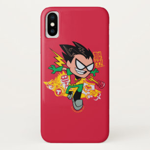 Teen Titans Go! Robin's Arsenal Graphic iPhone X Case