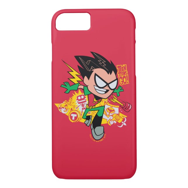 Teen Titans Go! | Robin's Arsenal Graphic Case-Mate iPhone Case (Back)