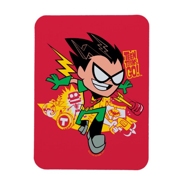 Teen Titans Go! | Robin's Arsenal Graphic Magnet (Vertical)