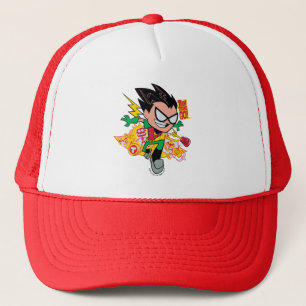Teen Titans Go!   Robin's Arsenal Graphic Trucker Hat