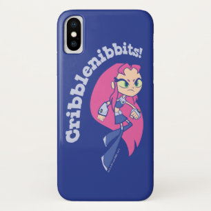 Teen Titans Go!   Starfire "Cribblenibbits!" iPhone X Case