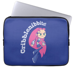 Teen Titans Go! Starfire "Cribblenibbits!" Laptop Sleeve