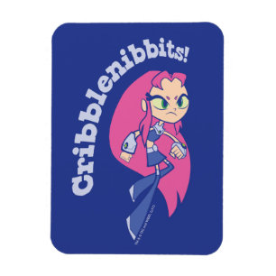 Teen Titans Go! Starfire "Cribblenibbits!" Magnet
