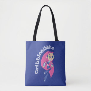 Teen Titans Go!   Starfire "Cribblenibbits!" Tote Bag