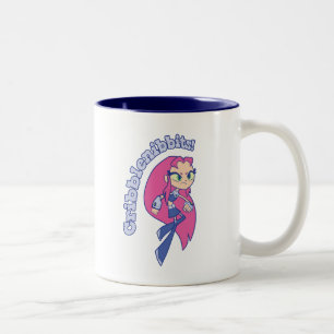 Teen Titans Go!   Starfire "Cribblenibbits!" Two-Tone Coffee Mug