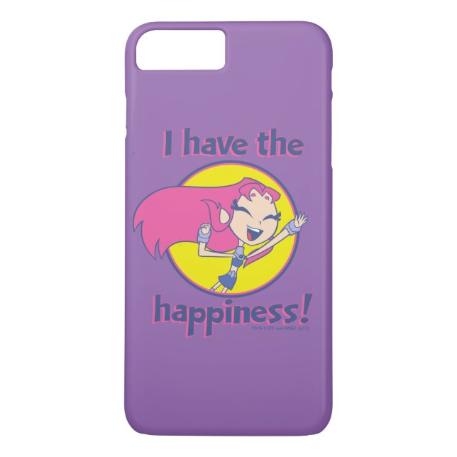 Teen Titans Go! | Starfire "I Have The Happiness" Case-Mate iPhone Case (Back)