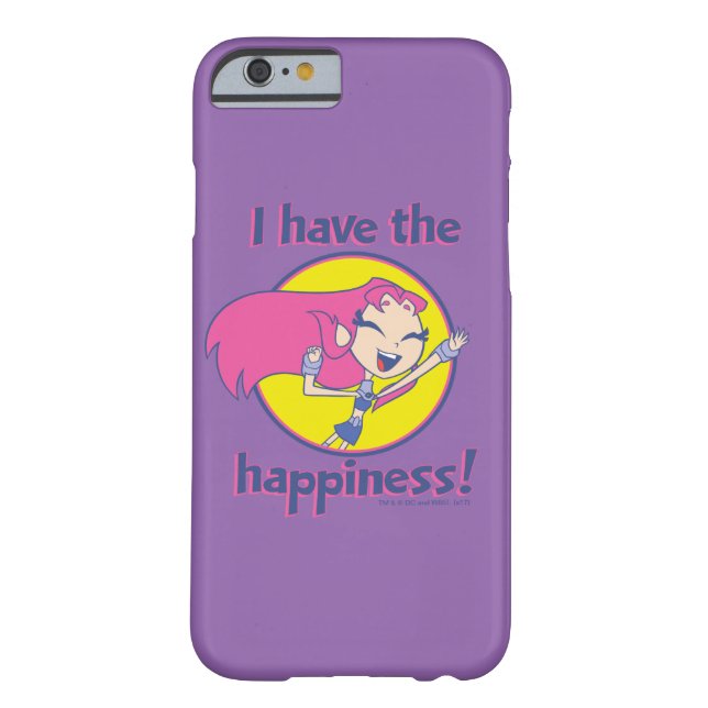 Teen Titans Go! | Starfire "I Have The Happiness" Case-Mate iPhone Case (Back)