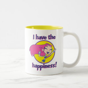 Teen Titans Go!   Starfire "I Have The Happiness" Two-Tone Coffee Mug