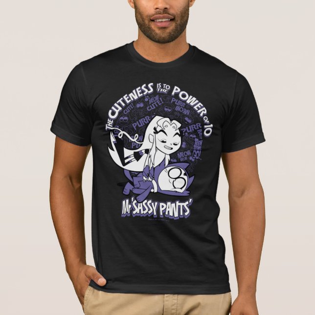Teen Titans Go! | Starfire & Mr Sassy Pants T-Shirt (Front)