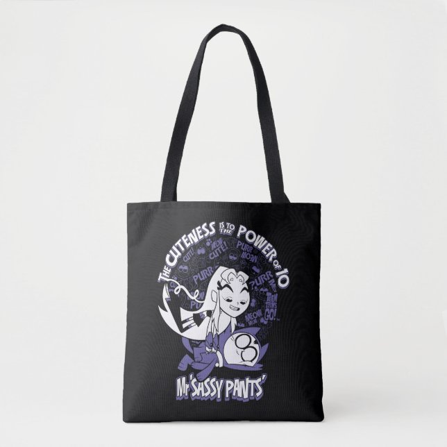 Teen Titans Go! | Starfire & Mr Sassy Pants Tote Bag (Front)