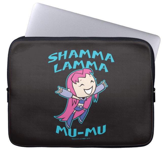 Teen Titans Go! | Starfire "Shamma Lamma Mu-Mu" Laptop Sleeve (Front)