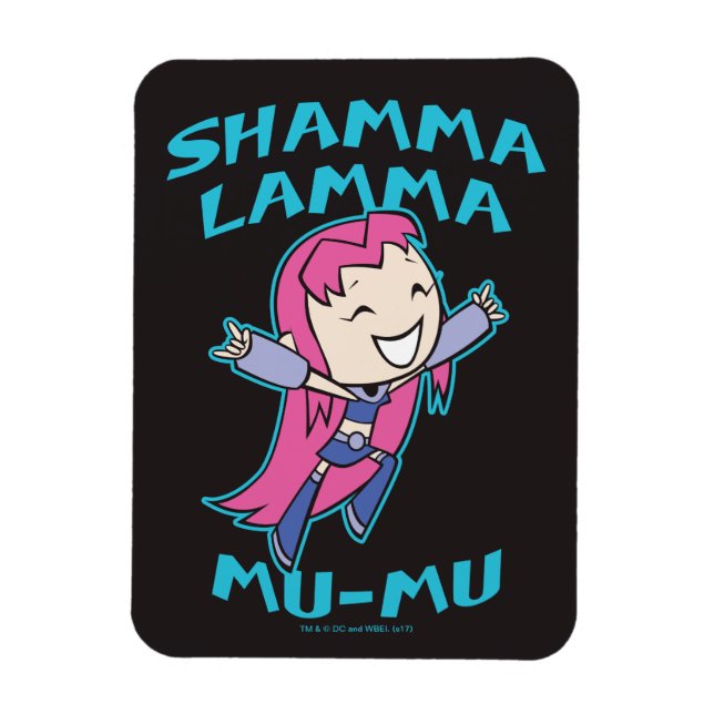 Teen Titans Go! | Starfire "Shamma Lamma Mu-Mu" Magnet (Vertical)