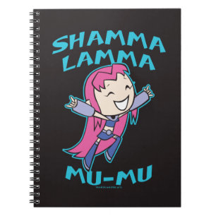 Teen Titans Go! Starfire "Shamma Lamma Mu-Mu" Notebook