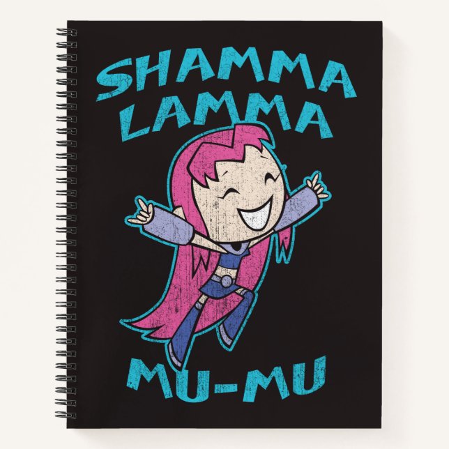 Teen Titans Go! | Starfire "Shamma Lamma Mu-Mu" Notebook (Front)