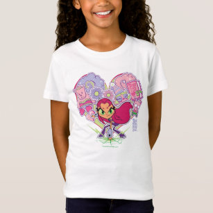 Teen Titans Go! | Starfire's Heart Punch Graphic T-Shirt