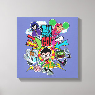 Teen Titans Go! Team Arrow Graphic Canvas Print
