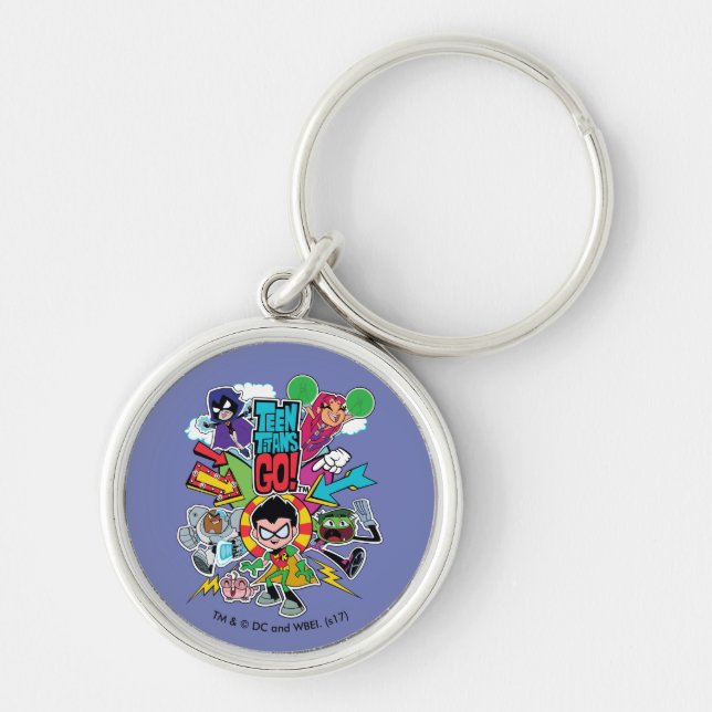 Teen Titans Go! | Team Arrow Graphic Key Ring (Front)