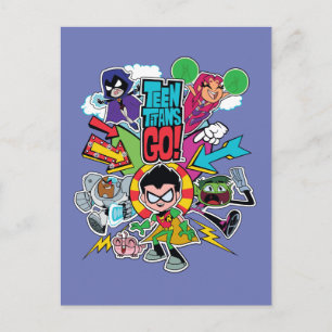 Teen Titans Go!   Team Arrow Graphic Postcard