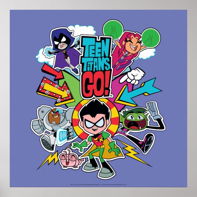 Teen Titans Go! | Team Arrow Graphic Poster (Front)