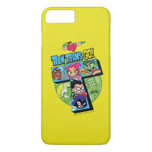 Teen Titans Go!   Titans Tower Collage iPhone 8 Plus/7 Plus Case