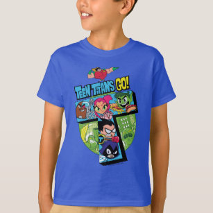 Teen Titans Go! | Titans Tower Collage T-Shirt