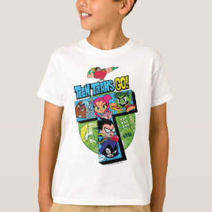 Teen Titans Go! | Titans Tower Collage T-Shirt
