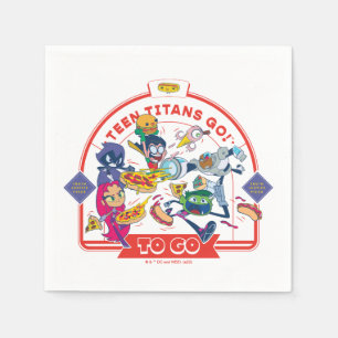 Teen Titans Go! To Go Napkin