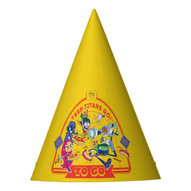 Teen Titans Go! To Go Party Hat (Front)