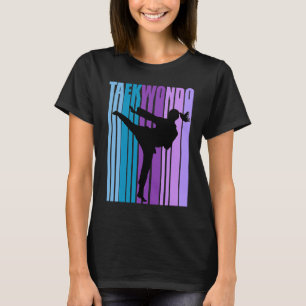 Teen Vintage Karate Birthday Cool Colours Grey Fan T-Shirt