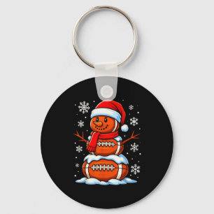 Teenage Boys Christmas Pajamas, American Football Key Ring