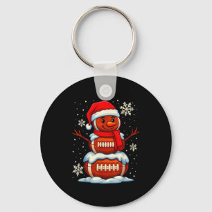 Teenage Boys Christmas Pajamas, American Football Key Ring