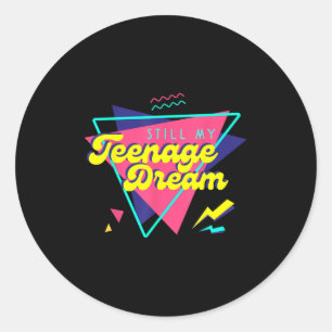Teenage Dream Classic Round Sticker