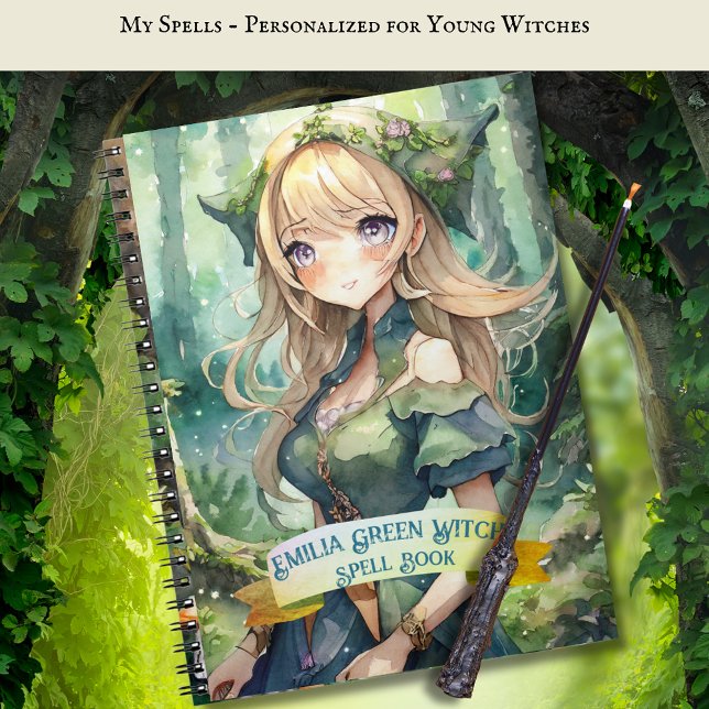 Teenage GREEN Witch Spells Book Grimoire (Creator Uploaded)