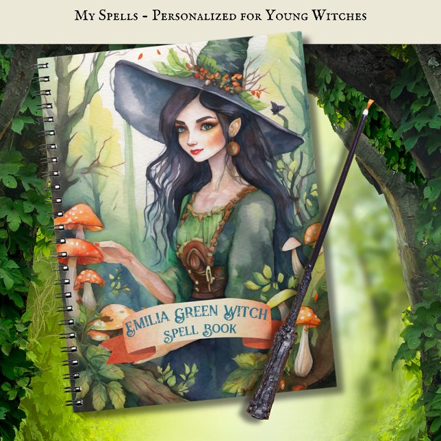 Teenage GREEN Witch Spells Book Grimoire (Creator Uploaded)