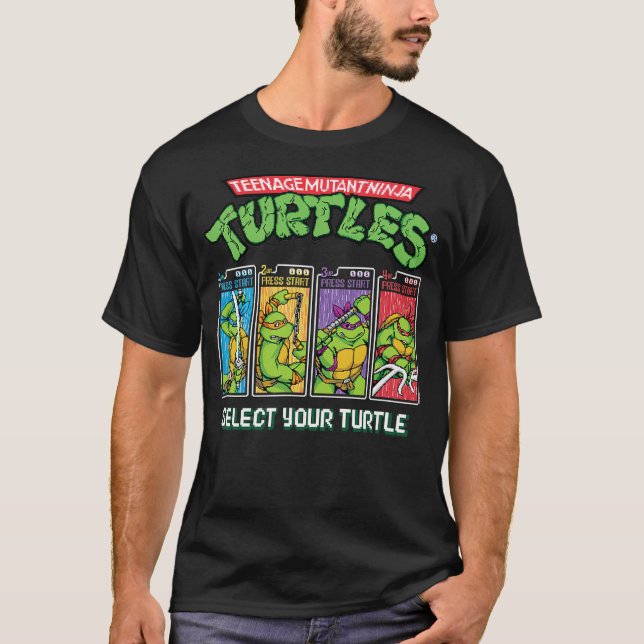 Teenage Mutant Ninja Turtles - Select Your Turtle  T-Shirt (Front)
